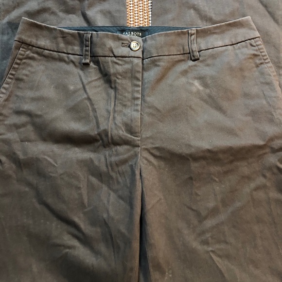 Brown Talbots Signature Flare Pants Size 10 NEW - Picture 6 of 16